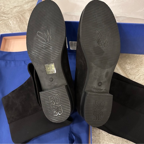 NIB Stuart Weitzman sz7.5 50/50 boots - Picture 4 of 7